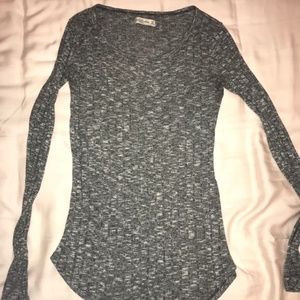 Abercrombie & Fitch Gray Sweater